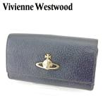 ヴィヴィアン ウエストウッド がま口 財布 長財布 レディース  オーブ ブラック 中古