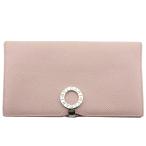 【30％OFFクーポン】ブルガリ BVLGARI 長財布 ブルガリブルガリ ピンク レディース 中古