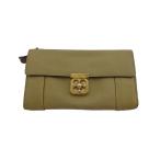 【初売りSALE★30%OFF】クロエ Chloe 長財布 エルシー ターンロック ベージュ レディース 中古