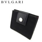 ブルガリ Wホック 財布 二つ折り ロゴマニア BVLGARI 中古