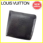 ルイヴィトン Louis Vuitton 二つ折り財布 男女兼用 ポルトビエカルトクレディモネ M63542 エピ 中古 人気 セール A1035