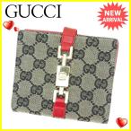 グッチ GUCCI Wホック財布 二つ折り財布 レディース メンズ 可 GG柄 中古 人気 セール A1430