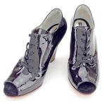 ドルチェ&amp;ガッバーナ ドルガバ ブーティ　ブーツ　ショートブーツ　靴 #39 レディース   ブラック 中古