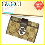グッチ GUCCI キーケース レディース メンズ 可 09168 ＧＧキャンバス 中古 訳あり A1638
