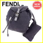 フェンディ FENDI リュック 巾着 レディース ズッカ 中古 人気 セール A1683