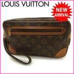 ルイヴィトン Louis Vuitton クラッチバッグ セカンドバッグ メンズ可 マルリードラゴンヌGM モノグラム 中古 B436