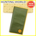 ハンティングワールド HUNTING WORLD 長札入れ 長財布 二つ折り財布 財布 メンズ可 中古 人気 良品 B892