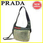プラダ PRADA ショルダーバッグ ウエストバッグ 2WAY メンズ可 B9094 中古 人気 良品 B904