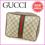 グッチ GUCCI クラッチバッグ セカンドバッグ メンズ可 GG柄 中古 人気 C1756
