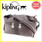 キプリング Kipling ショルダーバッグ 斜めがけショルダー ロゴチャーム 中古 人気 セール C2137