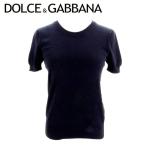  Dolce &amp; Gabbana вязаный раунд шея свитер женский #40 размер Dolce&Gabbana пуховка рукав черный б/у 
