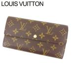 ルイヴィトン Louis Vuitton 財布 二つ折り財布 モノグラム ポルトフォイユ サラ モノグラム レディース 中古