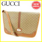 グッチ GUCCI ショルダーバッグ 斜めがけショルダー メンズ可 GG柄 中古 ヴィンテージ 人気 D1540