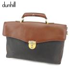 ラスト1点 ダンヒル ビジネスバッグ 2WAY ショルダーバッグ 異素材コンビ dunhill 中古