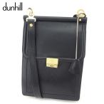 ダンヒル dunhill ショルダーバッグ 斜めがけショルダー バッグ メンズ ｄモチーフプレート 中古