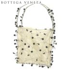 ボッテガ ヴェネタ BOTTEGA VENETA ハンドバッグ パーティーバッグ レディース ワイヤー ビーズ 中古