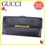 グッチ GUCCI 長財布 Wホック 男女兼用 112715 グッチシマ 中古 人気 セール E1020
