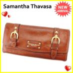 サマンサタバサ Samantha Thavasa 長財布 L字ファスナー レディース プチチョイスシリーズ ベルトデザイン 中古 人気 セール E1023
