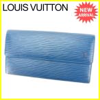 ルイヴィトン Louis Vuitton 長財布 ファスナー付き長財布 ポシェットポルトモネクレディ M63575 エピ 中古 人気 セール E1041
