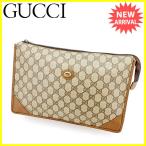 グッチ GUCCI クラッチバッグ セカンドバッグ バッグ メンズ可 97.01.029 GGプラス 中古 ヴィンテージ 人気 E1175