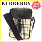 バーバリー BURBERRY ショルダーバッグ 斜めがけショルダー メンズ可 ノバチェック 中古 人気 セール F1142