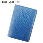 ルイ ヴィトン Louis Vuitton カードケース 名刺入れ メンズ オーガナイザードゥポッシュ M63585 エピ 中古 廃盤 人気 F1343