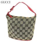グッチ GUCCI ハンドバッグ ポーチ ポーチバッグ レディース ＧＧキャンバス 中古