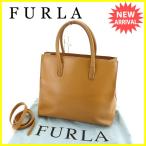 フルラ FURLA 2WAYショルダーバッグ トートバッグ レディース ロゴ 中古 人気 セール G1007