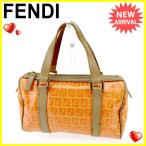 フェンディ FENDI ハンドバッグ レディース ズッキーノ 中古 人気 セール G1096