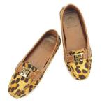トリバーチ シューズ 靴 フラットシューズ #5 21M レオパード Tory Burch 中古