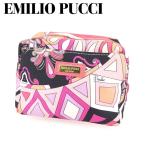 エミリオ プッチ EMILIO PUCCI ポーチ 化粧ポーチ レディース 中古