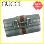 グッチ GUCCI 長財布 Wホック レディース ビット金具 中古 セール G892