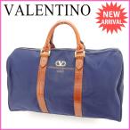 ヴァレンティノガラヴァーニスポーツ VALENTINO GARAVANI SPORT ボストンバッグ ハンドバッグ メンズ可 Vマーク 中古 美品 セール H266