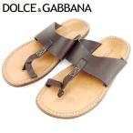 ドルチェ&amp;ガッバーナ DOLCE&amp;GABBANA サンダル シューズ 靴 メンズ #6ハーフ 中古 ブランド