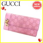 グッチ GUCCI 長財布 ファスナー付き長財布 レディース ハートビット 274430 グッチシマ 中古 人気 セール I415