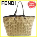 フェンディ FENDI トートバッグ ワンショルダー 男女兼用 ズッキーノ 中古 人気 セール J12790