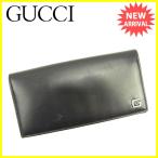 グッチ Ｇｕｃｃｉ 長財布 ファスナー付き長財布 メンズ可 中古 人気 セール J14140