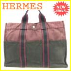 エルメス HERMES トートバッグ ハンドバッグ メンズ可 トートMM フールトゥ 中古 人気 セール J15527