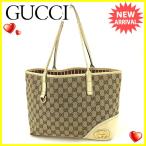 グッチ GUCCI トートバッグ ショルダーバッグ メンズ可 169946 GGキャンバス 中古 訳あり セール J16464