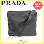 プラダ PRADA ショルダーバッグ 斜めがけショルダー メンズ可 トライアングルロゴ 中古 訳あり セール J17140