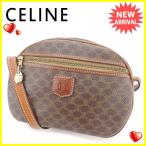 セリーヌ CELINE ショルダーバッグ 斜めがけショルダー メンズ可 マカダム 中古 人気 セール J18757