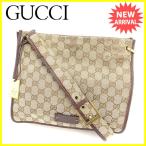 グッチ GUCCI ショルダーバッグ 斜めがけショルダー メンズ可 GGキャンバス 中古 人気 セール J18791
