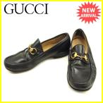グッチ Ｇｕｃｃｉ シューズ #7D レディース メンズ 可 ビット金具 中古 人気 セール J19086
