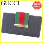 グッチ GUCCI 長財布 メンズ可 ウェビングライン 181668 GGキャンバス 中古 人気 セール J19426