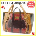 ドルチェ&amp;ガッバーナ DOLCE&amp;GABBANA トートバッグ ワンショルダー バッグ メンズ可 中古 人気 セール J19724