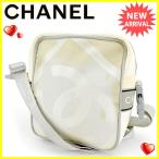 シャネル CHANEL ショルダーバッグ バッグ 斜めがけショルダー レディース メンズ 可 スポーツライン 中古 ヴィンテージ 人気 J20064