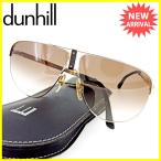 ダンヒル dunhill サングラス メガネ レディース メンズ 可 GENUINE HORN TRIMS 6043 49 ティアドロップ パイロット 中古 美品 セール J20268