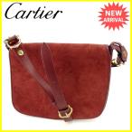 カルティエ Cartier ショルダーバッグ 斜めがけショルダー メンズ可 マストライン 中古 人気 セール L1270