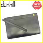ダンヒル dunhill クラッチバッグ セカンドバッグ レディース メンズ 可  中古 人気 セール L1834