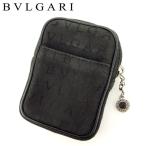ブルガリ BVLGARI ポーチ マルチポーチ　シガレットケース レディース メンズ ロゴマニア 中古 人気 セール L2439